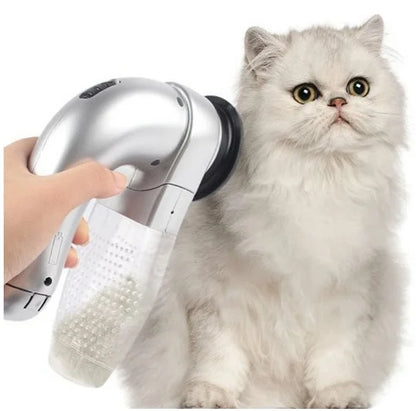 Pet grooming Electric pet hair suction device Portable massage cleaner for cats and dogs